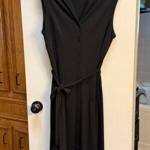Black Sleeveless Jumpsuit